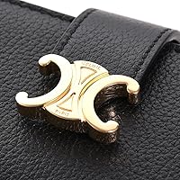 ラージストラップウォレット/グレインドカーフスキンブラック Amazon | [セリーヌ] [専用化粧箱付] 財布 レディース 3つ折り